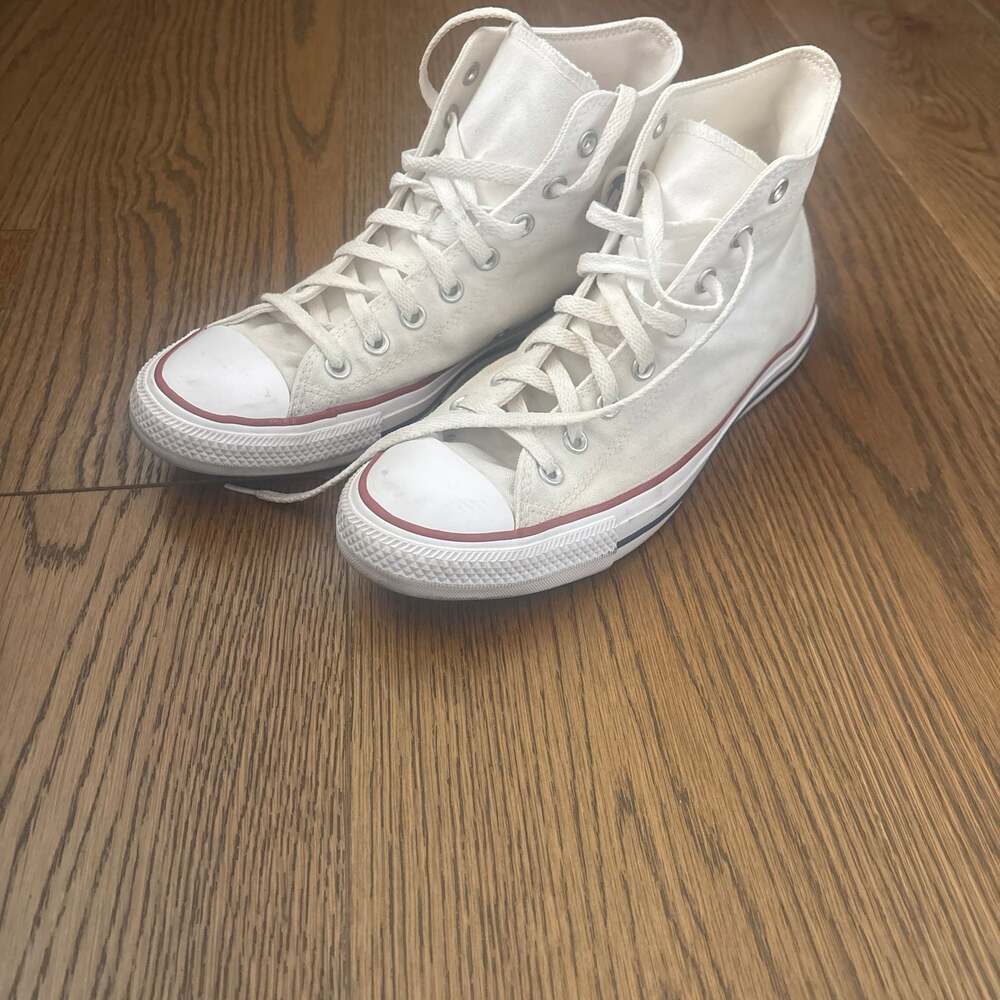 Converse Chuck Taylor All Star High Top Optical White Sneakers